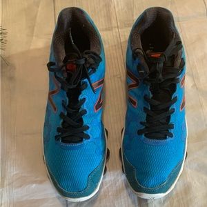 Mens NEW BALANCE Blue Trainers